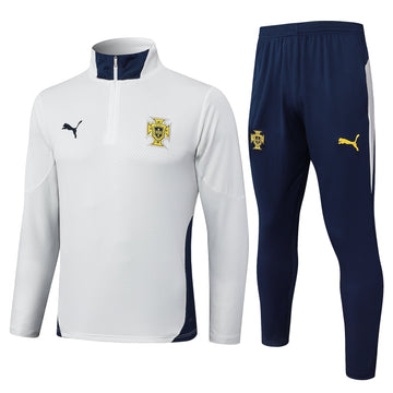 Conjunto Agasalho Treino Portugal 25/26 - Branco