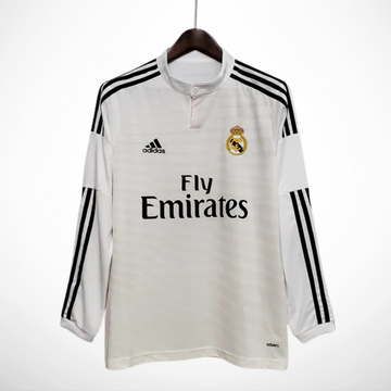 Camisa Real Madrid Titular 14/15 - Versão Retro Manga Longa