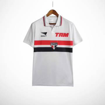 Camisa São Paulo Retrô 93/94 - Versão Retro - Branca