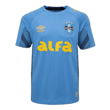 Camisa Grêmio II Goleiro 25/26 - Torcedor Masculina - Azul e Amarelo