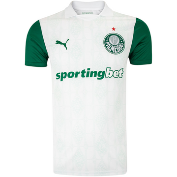 Camisa Palmeiras II 25/26 - Torcedor Masculina - Branca e Verde