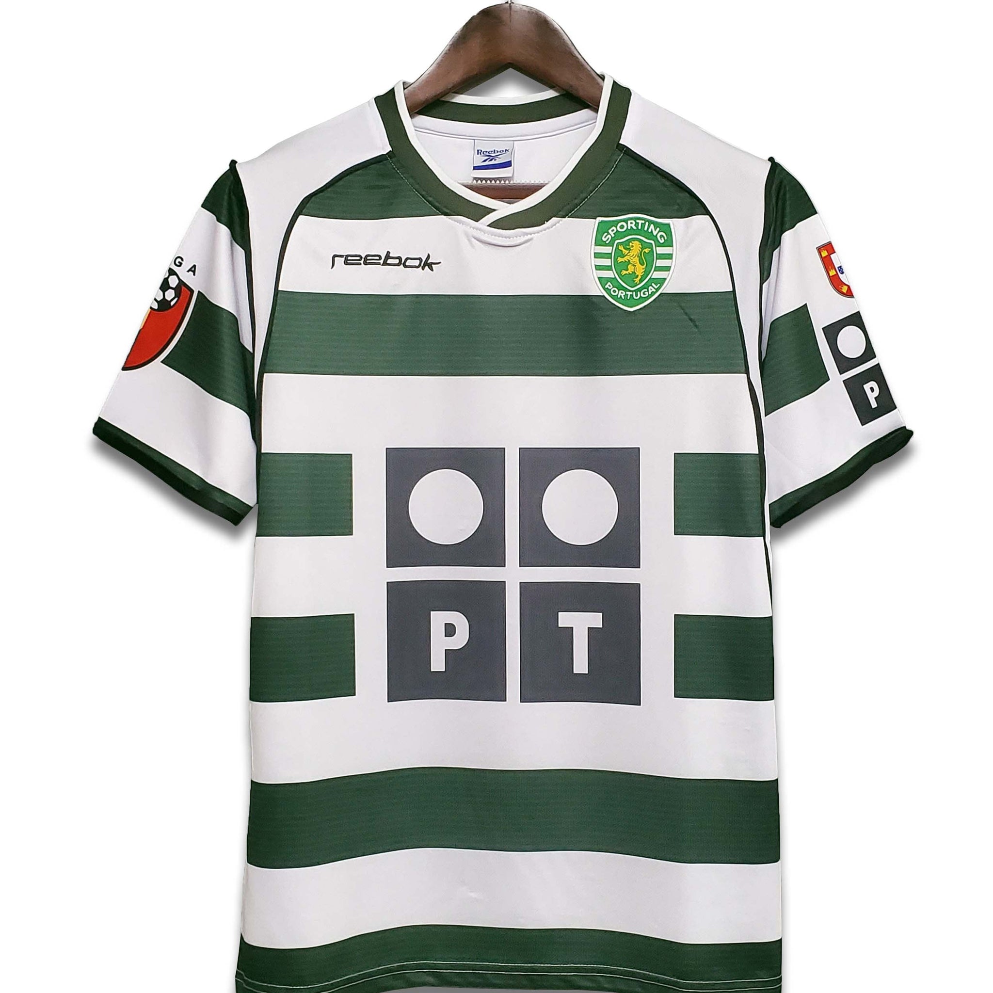 Camisa Sporting Titular 2001/03 - Versão Retro