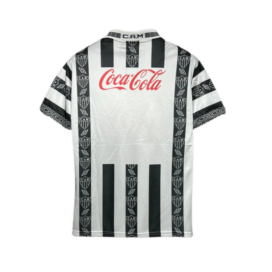 Camisa Atlético Mineiro Titular 1995 - Versão Retro - Listrada
