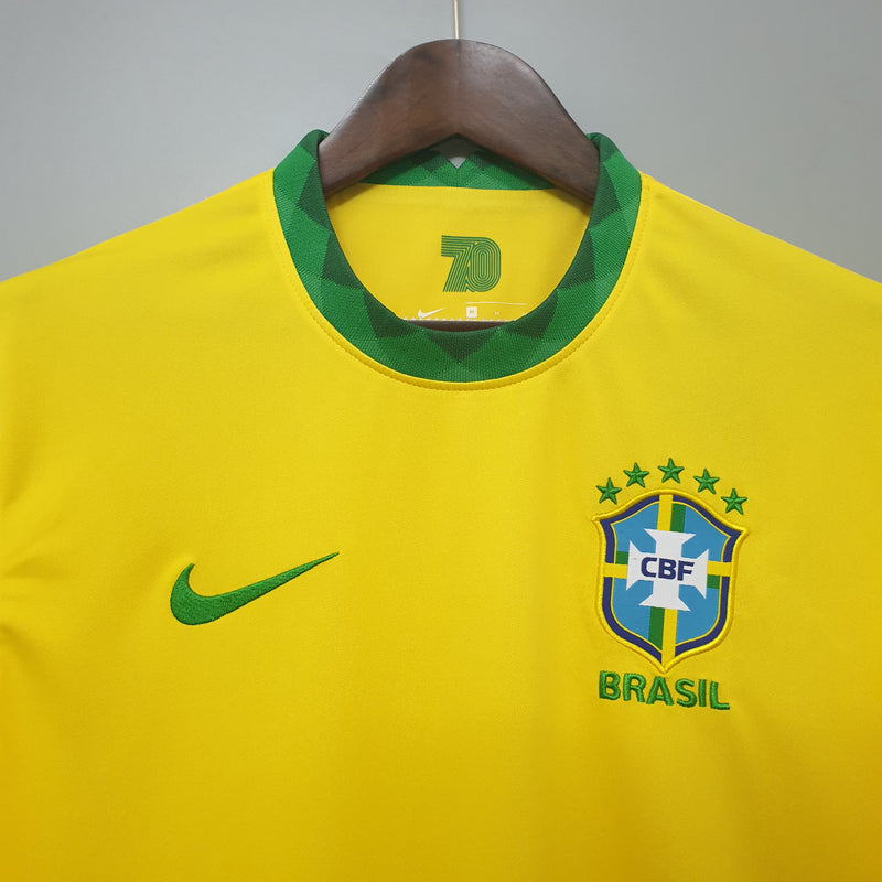 Brasil home 2021 + Patchs Copa América