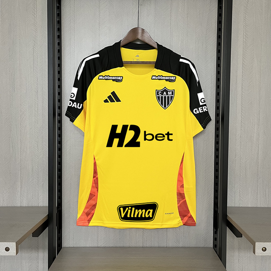 Camisa Atlético Mineiro Treino 25/26 + Patrocínios