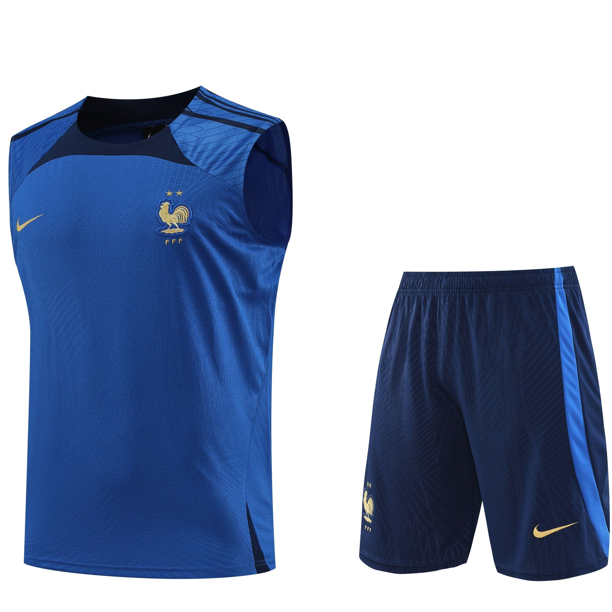 Kit Treino Regata França 23/24 - Azul