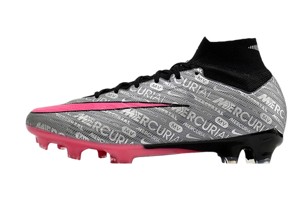 Chuteira NIKE Air Zoom Superfly 9 Elite FG CINZA ROSA