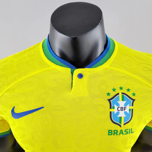 Camisa Seleção Brasileira I 2022 Jogador Nike Masculina