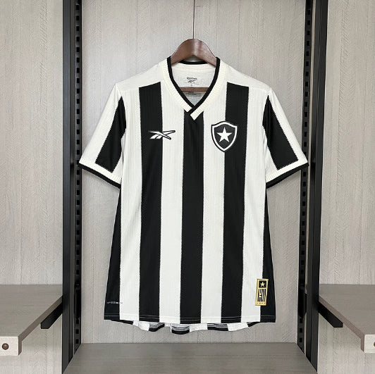 Camisa Botafogo Home I 24/25 Torcedor Masculina - 🏆Campeão Libertadores🏆+Patchs Libertadores